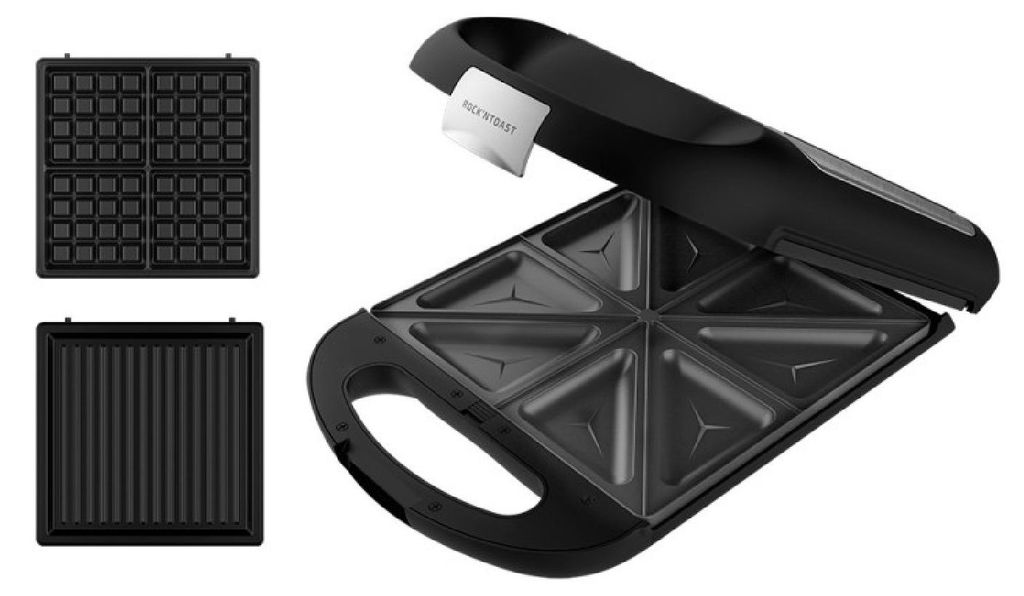 Cecotec 03112 sendvičovač 1500 W černý Obrázek produktu 
