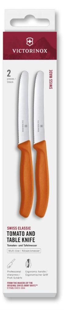 Swiss Classic, coltello da pomodoro e da tavola, 2 pezzi, Immagine del prodotto 
