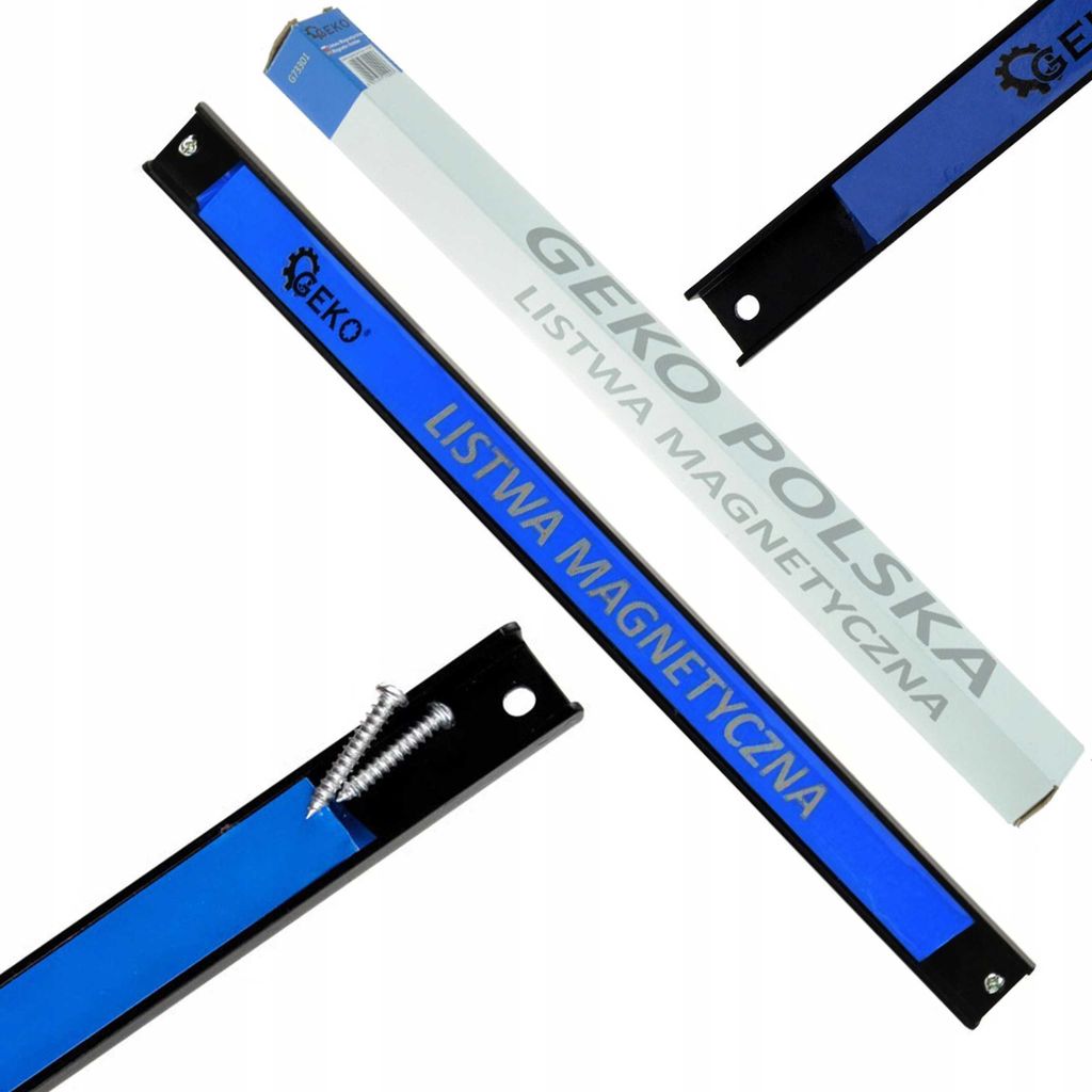 GEKO | Magnetische gereedschapsrail, 60 cm, 15 kg, Productafbeelding 