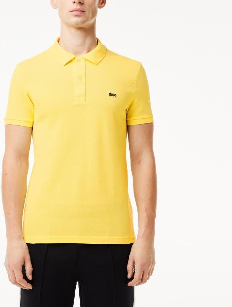 Lacoste Classic Fit polo, geel Produktbild 