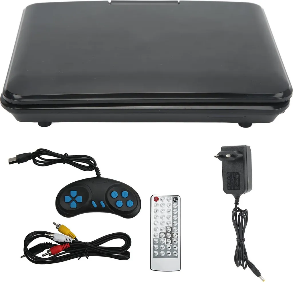 Lecteur DVD avec Écran Pivotant HD 7 Pouces et Support Carte SD et USB