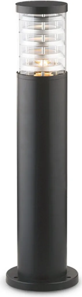 Lampadaire de jardin noir en aluminium design moderne E27 60cm IP44