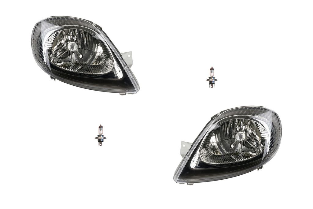 Scheinwerfer passend für Opel Vivaro 01-06w. mit H4 Set Produktbild 