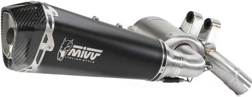 Mivv Delta Race Bmw F 900 R 2020-23 B.038.ldrb Homologierter Slip On Schalldämpfer Silber Homologated Silber Homologated