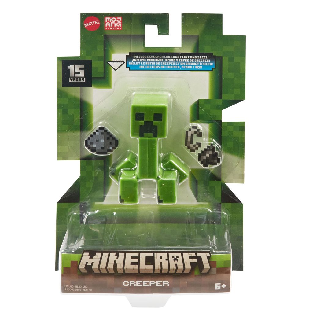 Mattel Figurine Minecraft Creeper 8 cm Image du produit 