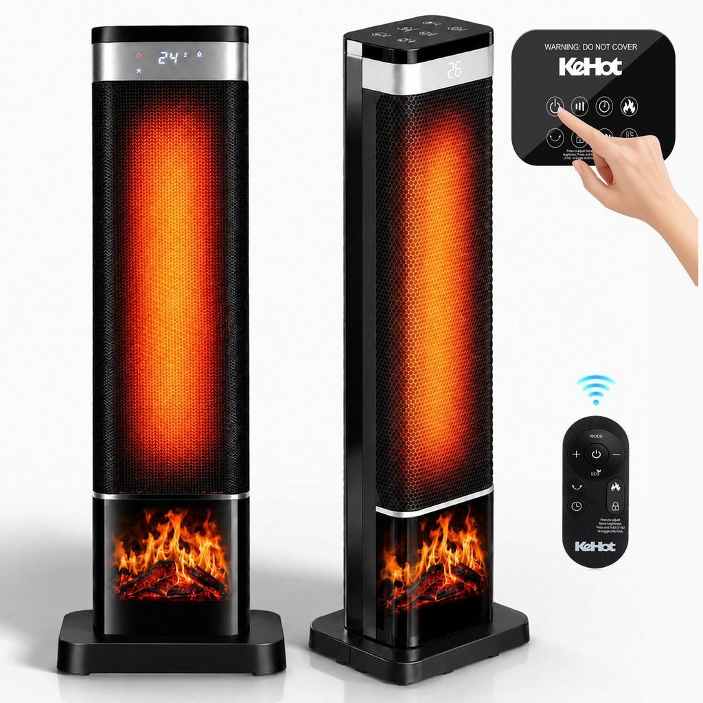 Heizlüfter Energiesparend, PTC Keramik Heizlüfte Leise, 70° Produktbild 