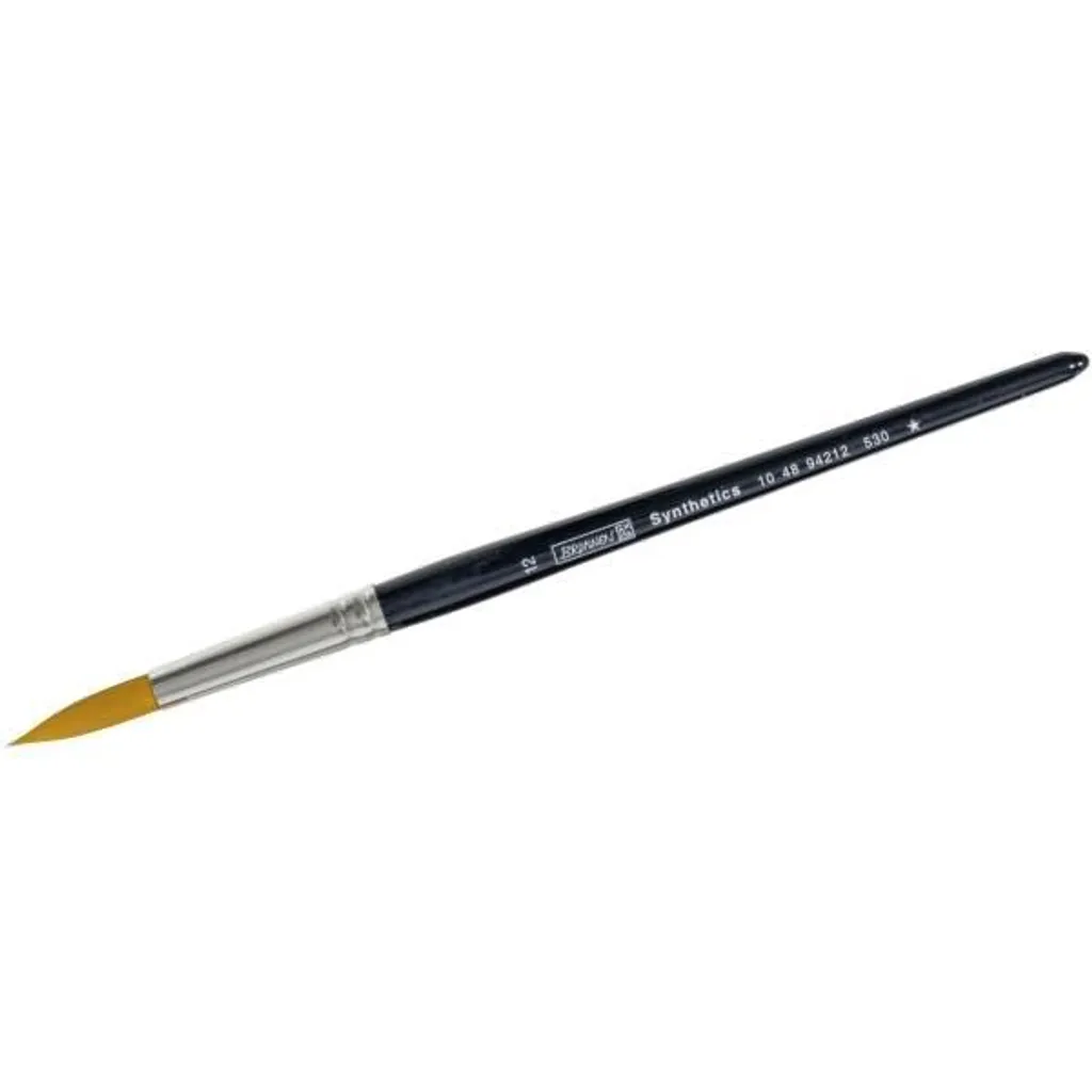 Pinceau à cheveux Synthetic BRUNNEN 104894212 avec manche ergonomique