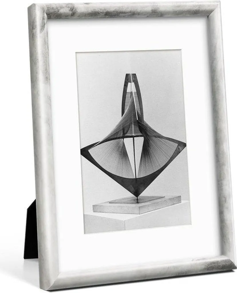 Cadre photo noir 20x25 cm verre dépoli : fini les reflets gênants !