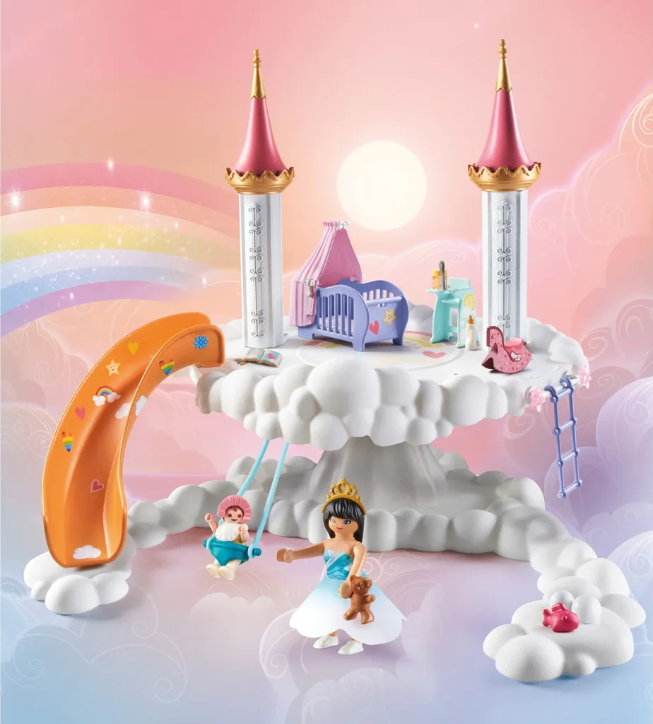 Jouet de construction Nuage de bébé céleste Princess Magic PLAYMOBIL