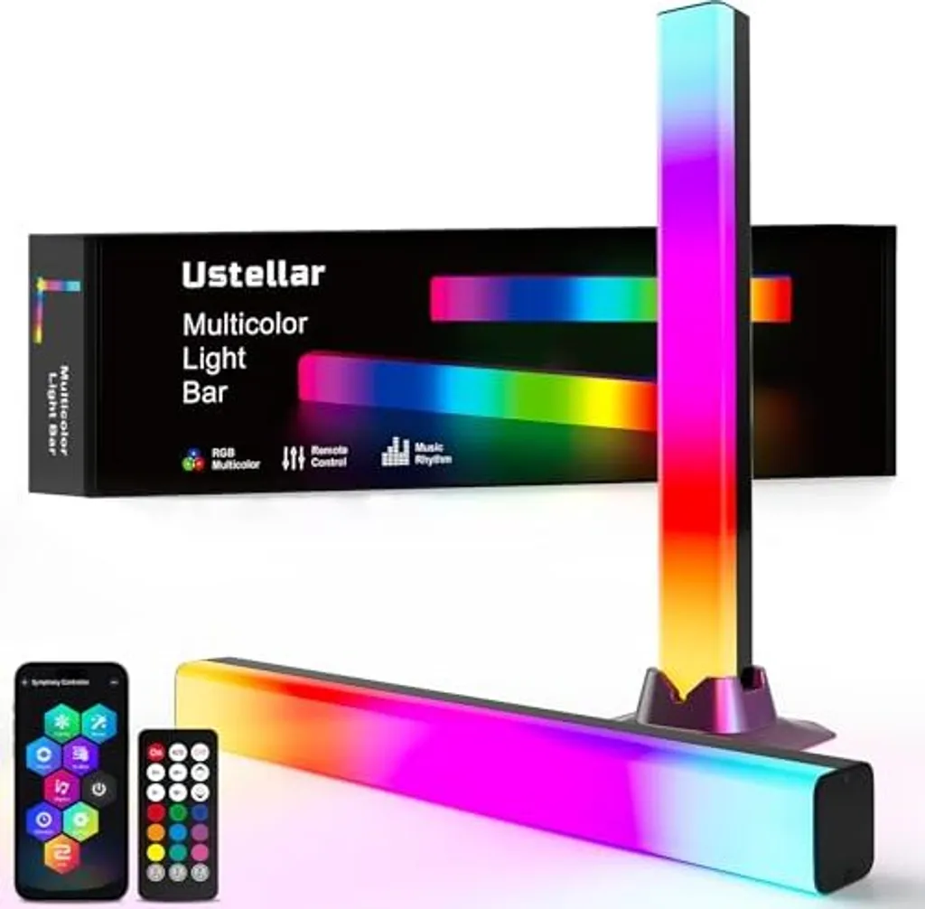 Upgrade Home Cinema: Ustellar Smart LED Bar RGB IC 42cm Music Sync