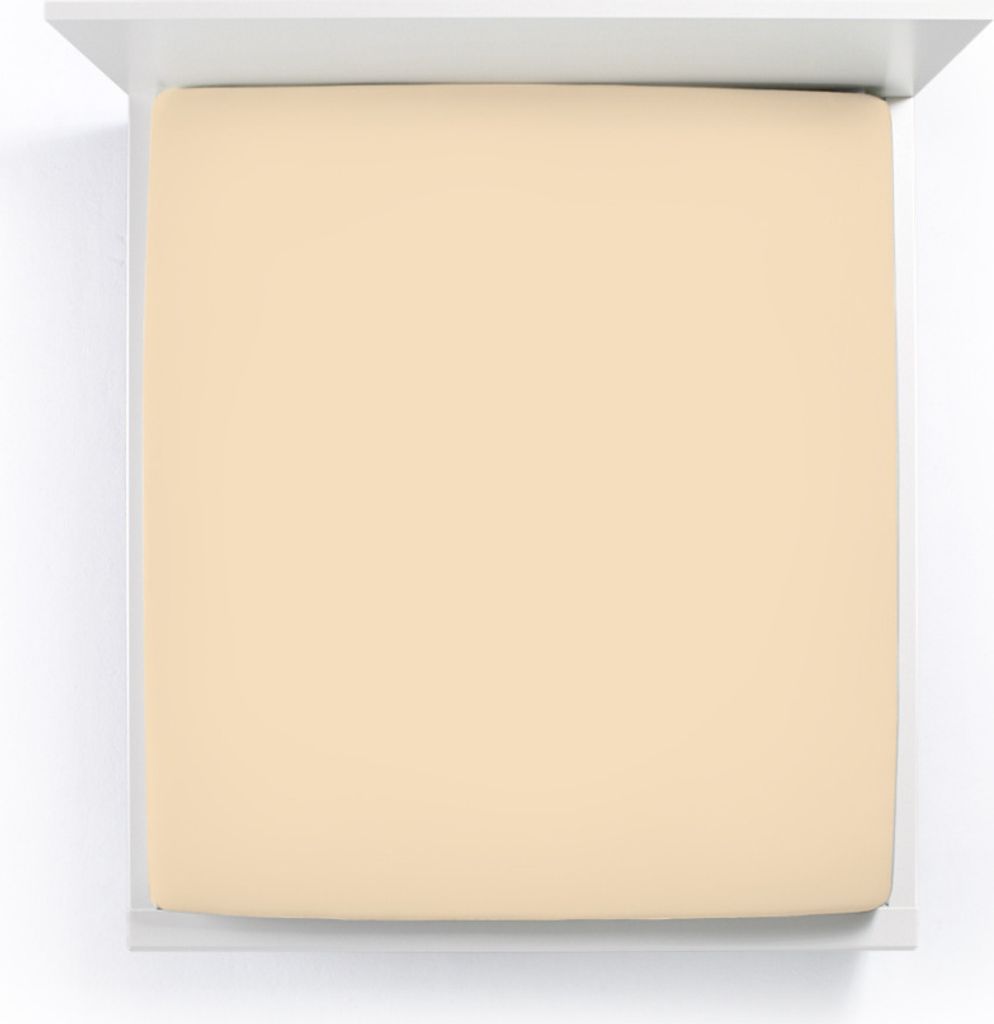 Bella Donna Premium Spannbettlaken Farbe Champignon Größe 90x190-100x220