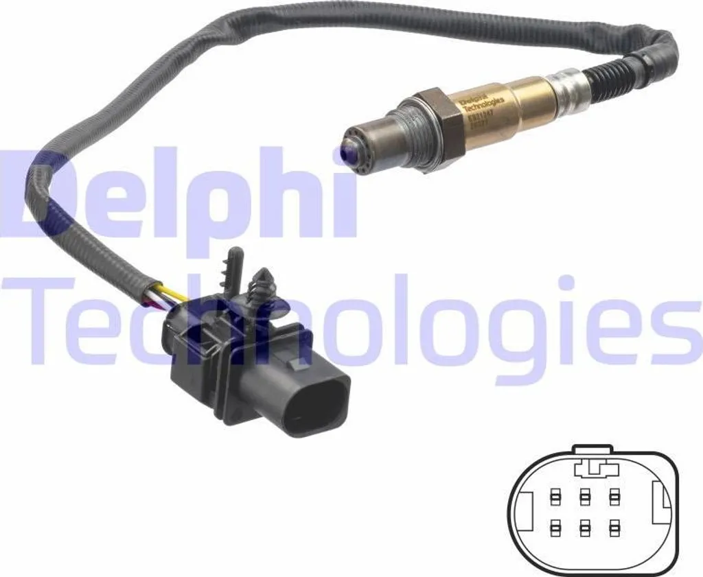 Sonde Lambda DELPHI ES21247-12B1 pour Alfa Romeo Giulietta et Fiat Punto