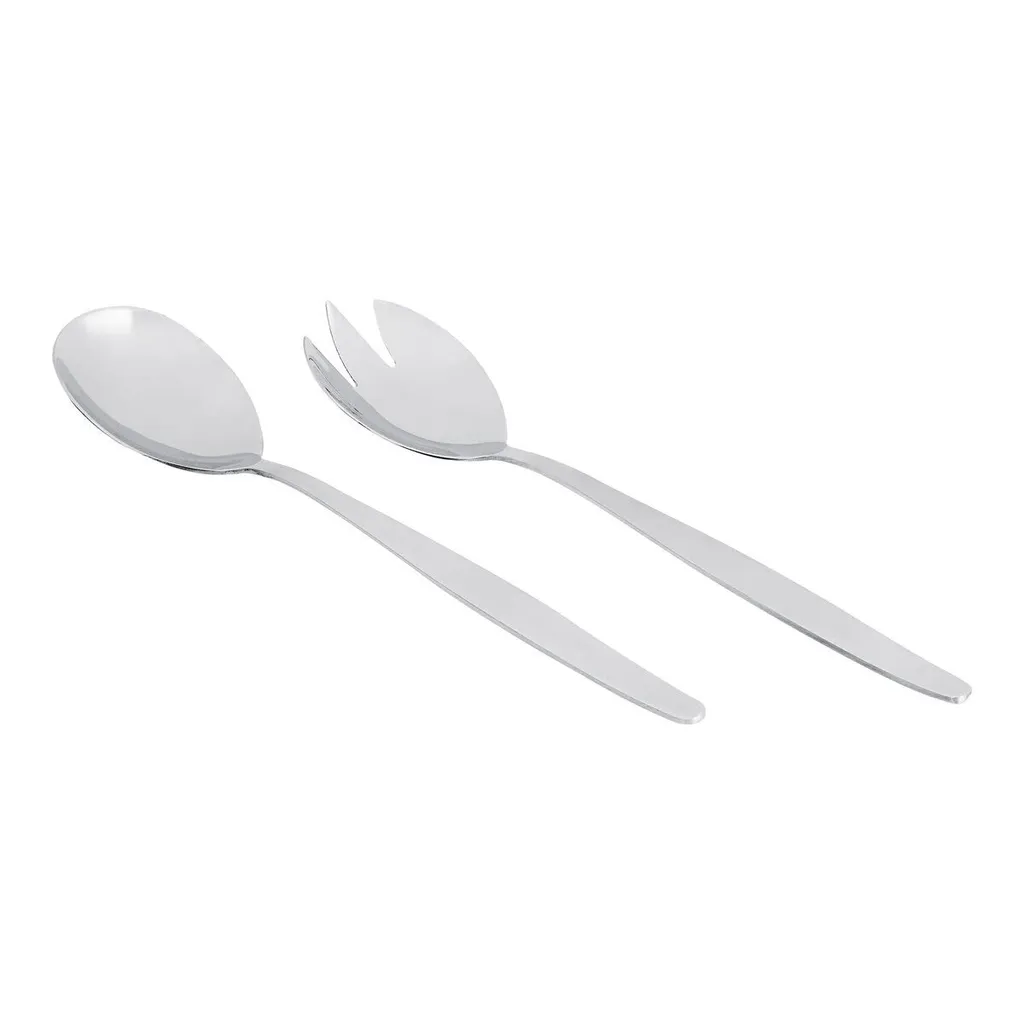 GRÄWE Posate Da Insalata Provence In Acciaio Inox 18/10 – Set Da 2 Pezzi: Cucchiaio E Forchetta, Opachi, Lavabili In Lavastoviglie - 2