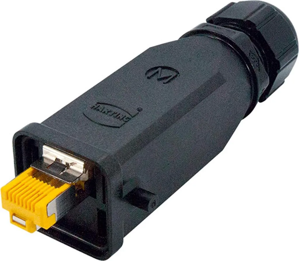 Solution de raccordement RJ45 HARTING pour réseaux industriels 8 pôles