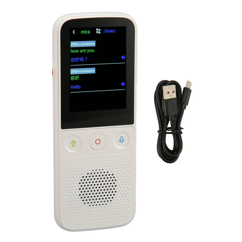 Smart Translator Pro Traduction Vocale Bidirectionnelle WiFi Haute Précision - 2