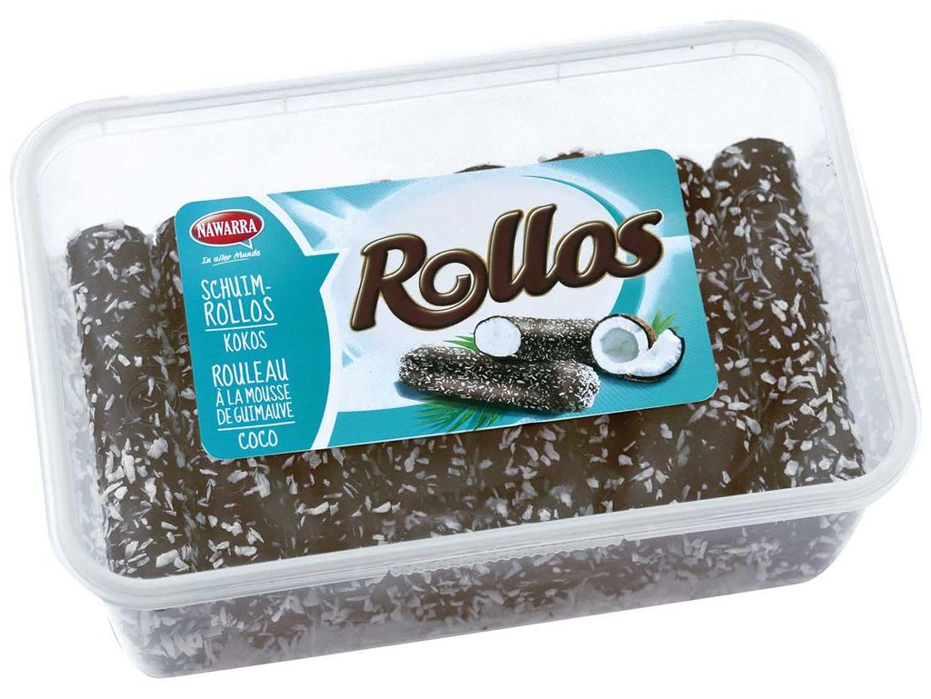 Nawarra Rollos Rouleaux de mousse coco et glaçage au cacao Image du produit 
