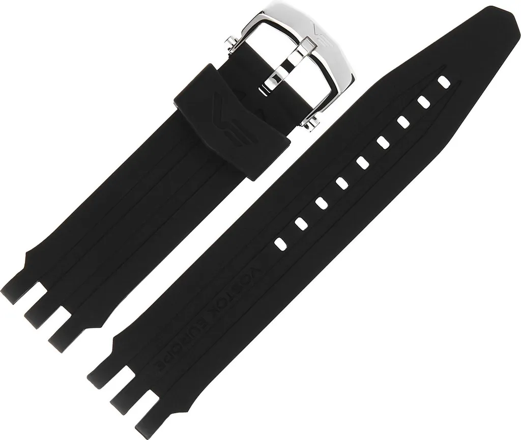 Bracelet Energia 3 en Silicone Souple Noir Brillant - Finition Premium