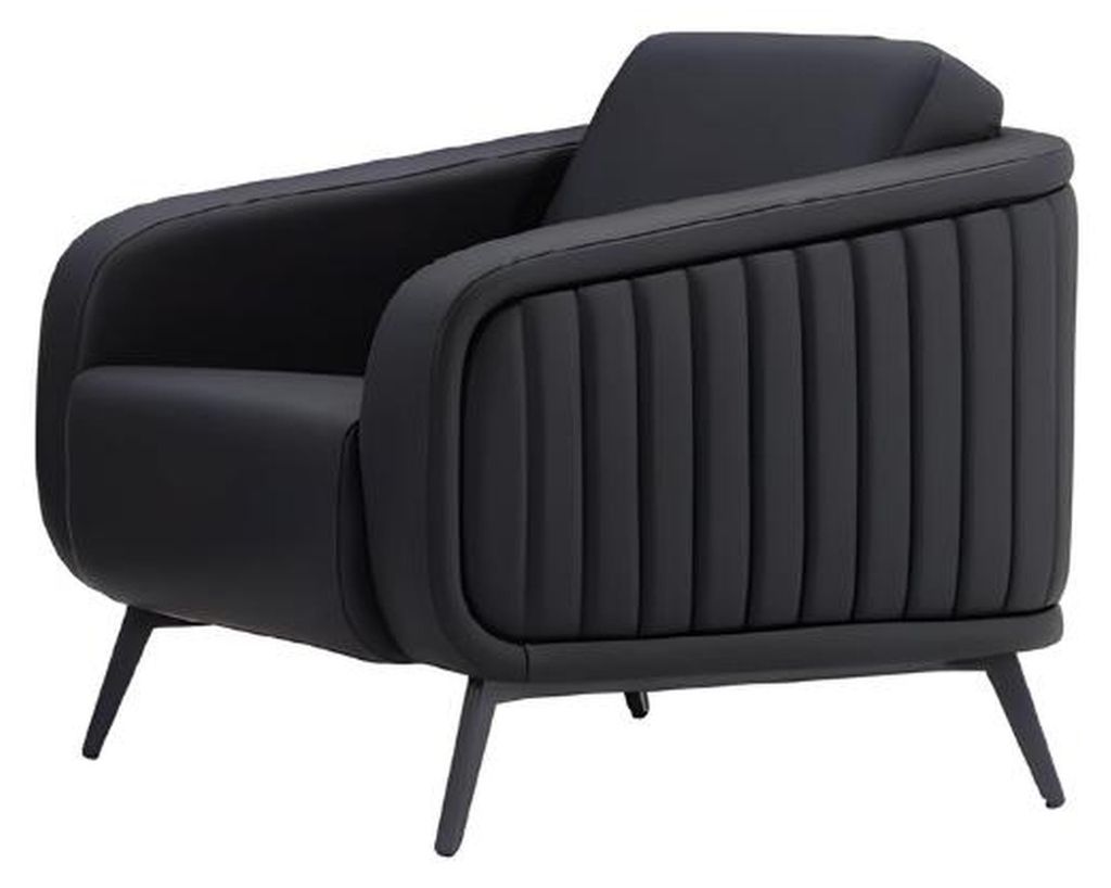 Sessel 1 Sitzer Sofa Polster Sofas Design Luxus Büromöbel Modern