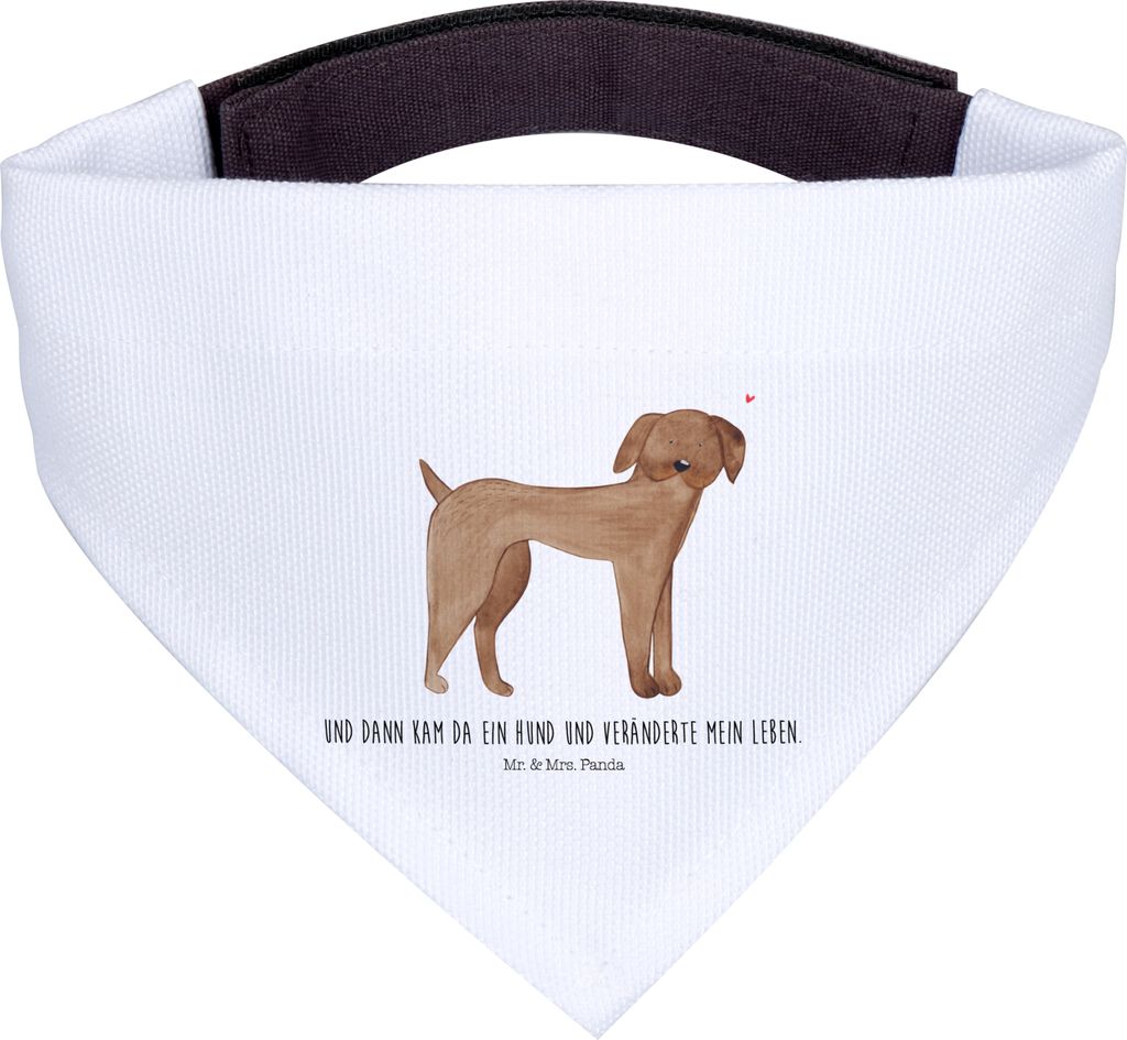 Mr. & Mrs. Panda Halstuch Hund Dogge - Weiß - Geschenk, Hunde, Süß, Herz, Hundehalstuch, Deutsche, Sprüche, Für, Tuch