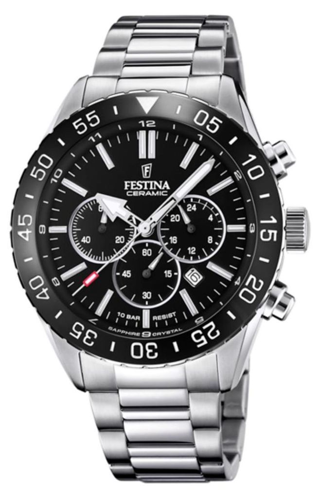 Festina Montre Homme Fashion en acier inoxydable argenté Image du produit 