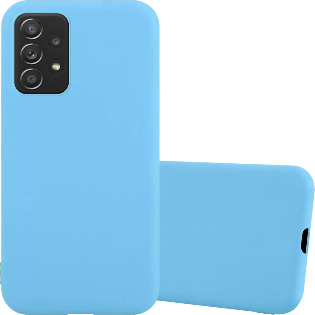 Custodia Protettiva Samsung A52 A52s Blu Cadorabo | TPU Silicone