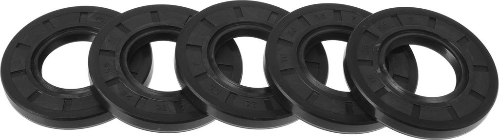 Öldichtung TC Dichtungsring Drehwellendichtung 28x55x7mm Hochdruck-Nitrilkautschuk Schwarz 5 Stück