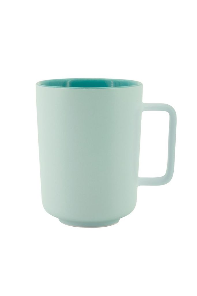 Remember Tasse Ola aus Steingut, Blau-Türkistönen, H 10,5 Produktbild 