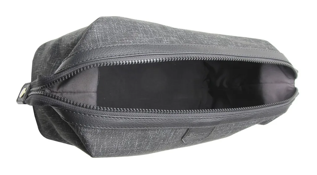 Esquire Toiletry Bag Recycled Life - Idea regalo eco-chic nero - 4