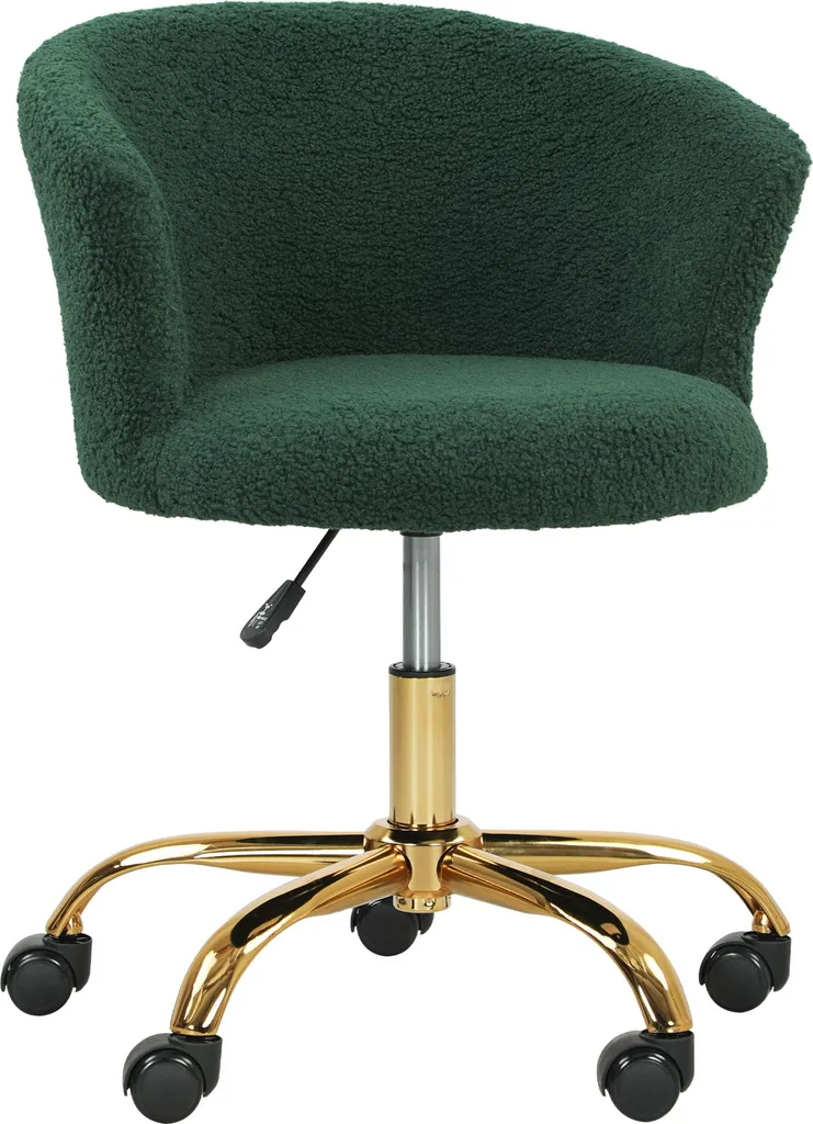 Siège ergonomique de bureau vert fini le mal de dos réglable acier