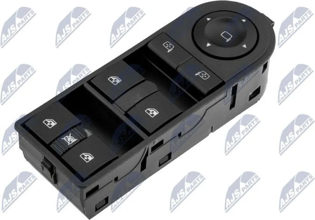 Interrupteur lève-vitre NTY EWS-PL-012A compatible avec Tigra