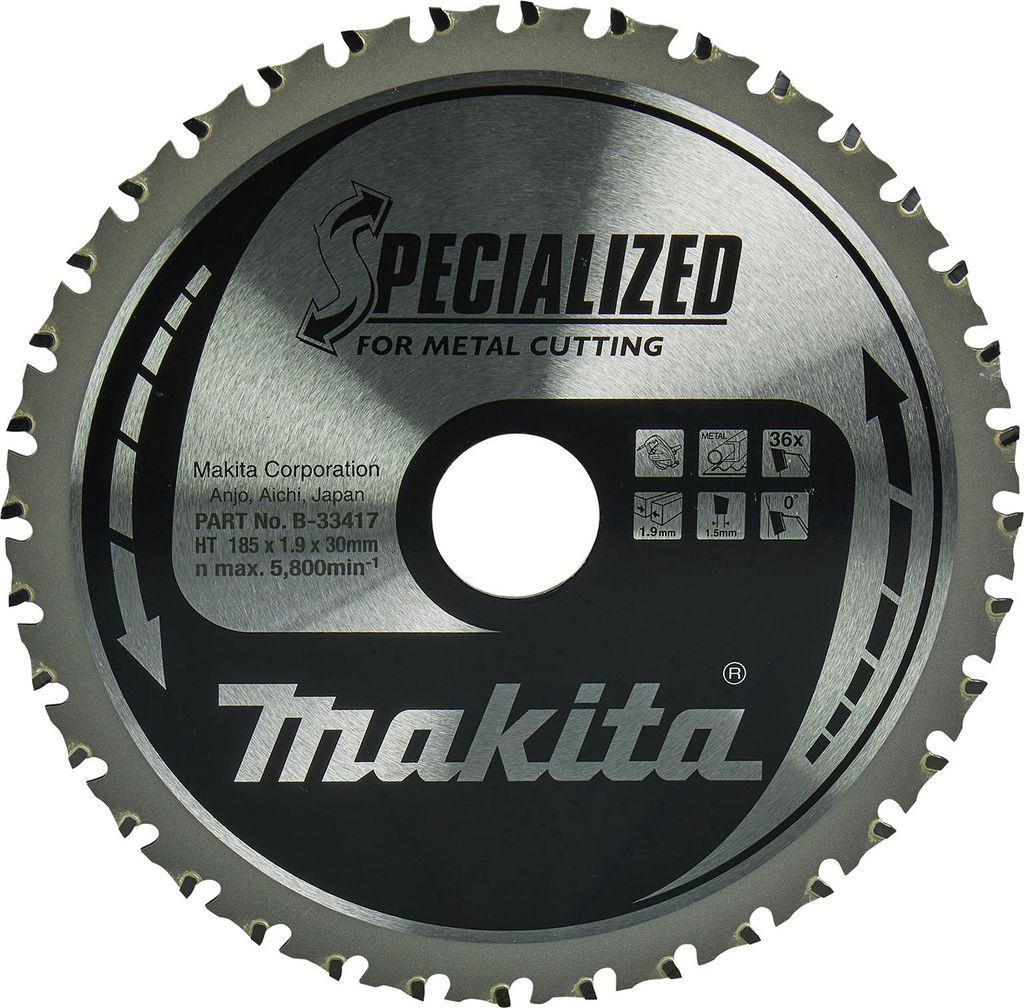 Lama per sega circolare Makita TCT, speciale, TCT TCT - 185 Immagine del prodotto 