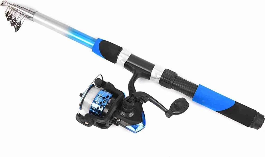 Ensemble complet canne à pêche en carbone léger avec moulinet fluide - 3