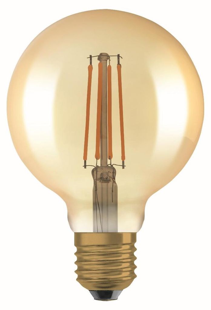Led Lampa Vintage Globe95 Gold55 Dim E27 Obrázok produktu 