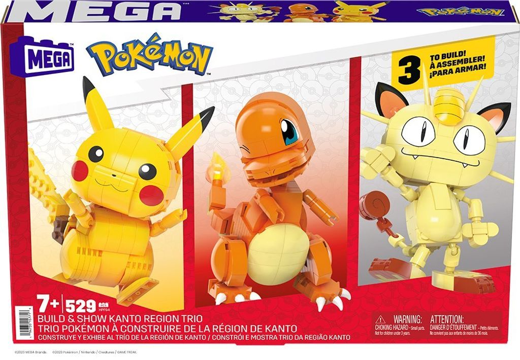 Pokemon Mega 3er Pack Produktbild 