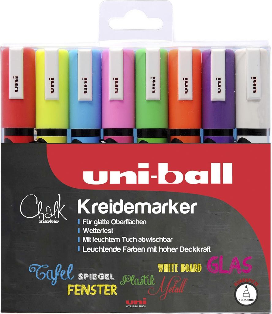 uni-ball PWE5M/8 PF marqueur craie uni-ball Chalk marker Image du produit 