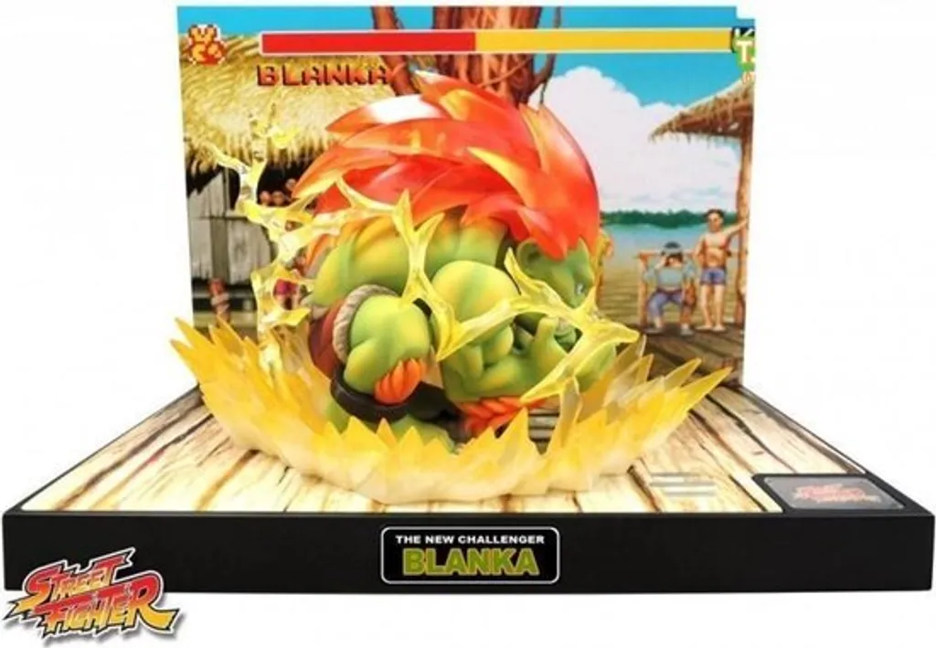 Street Fighter T.N.C 05 Blanka BigBoysToys Figurine Officielle LED Son