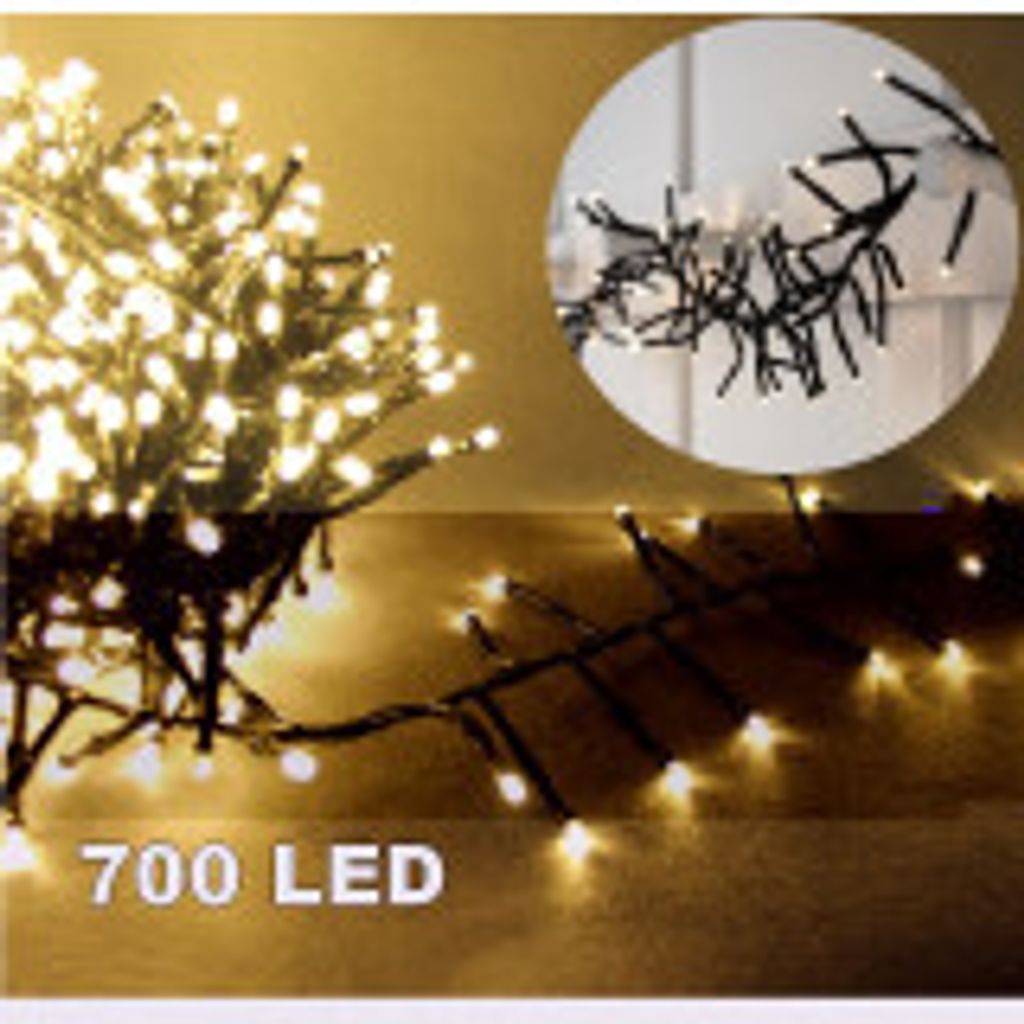 LED svetelná reťaz CLUSTER 700 LED - 8 funkcii Obrázok produktu 1