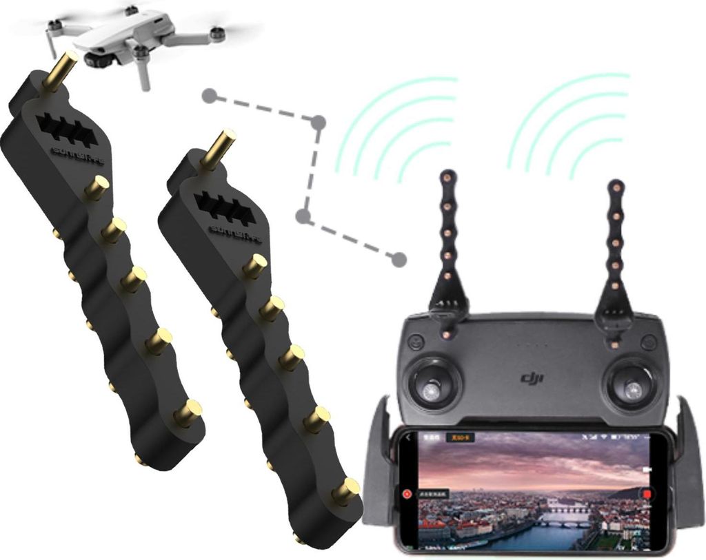 Signalverstärker-Antenne Yagidji Mavic Pro Se Fimi X8 / Mini