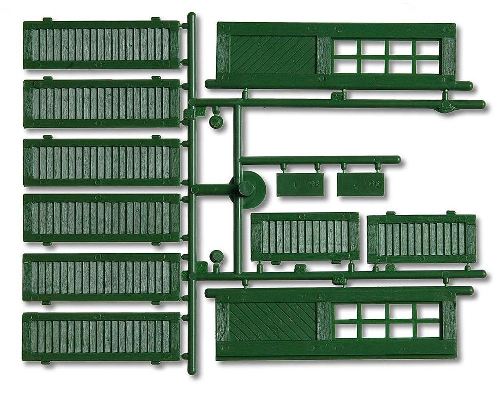 POLA G 333112 - 1/22,5 / G Fensterläden und Türen, grün - Neu