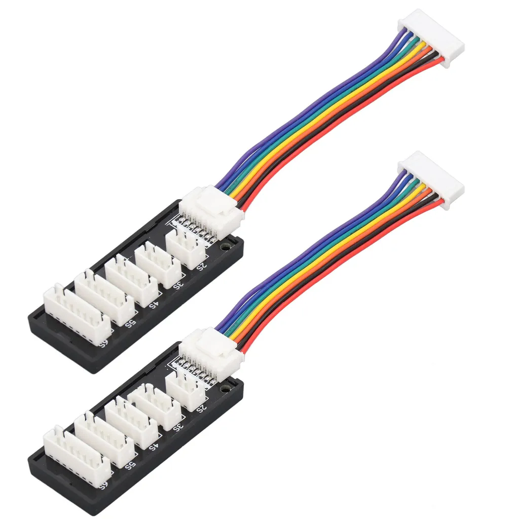 Scheda di carica dell'equilibrio, adattatore di carica dell'equilibrio della batteria, adattatore di carica dell'equilibrio, convertitore dell'adattatore di carica dell'equilibrio, scheda di carica dell'equilibrio 2S-6S, adattatore di carica dell'equilibrio di plastica - 4