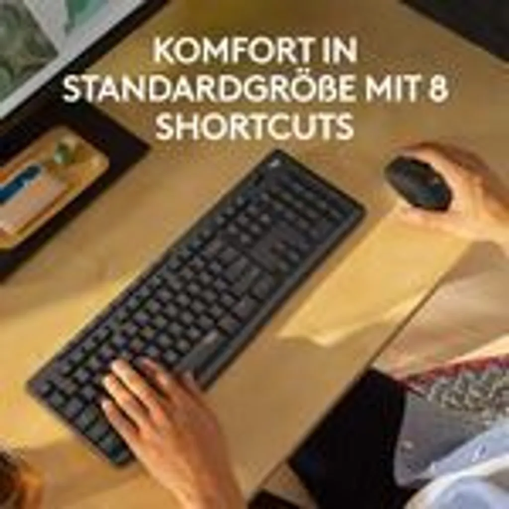 Logitech MK295 Silent ensemble clavier et souris sans fil graphite - 49