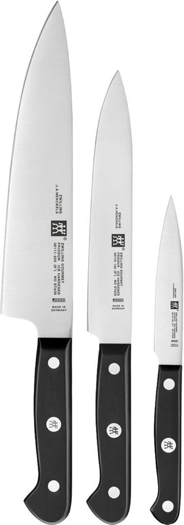 ZWILLING 36130-003-0 Set de 3 Couteaux, Acier Inoxydable, Zdjęcie produktu 