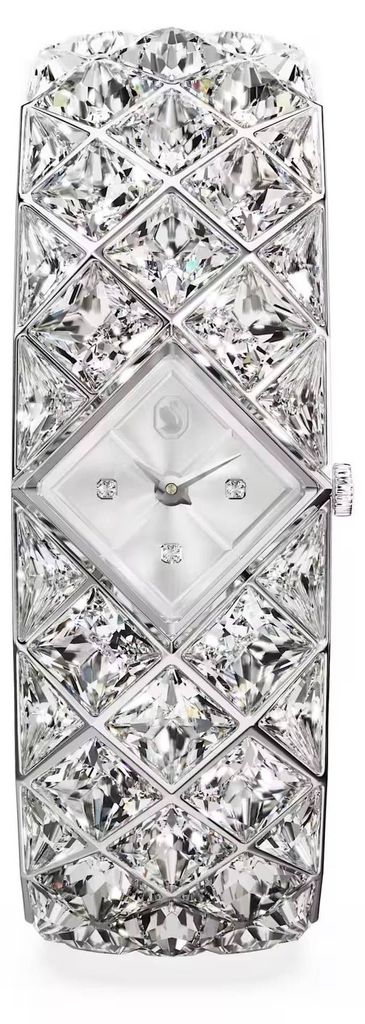 Swarovski Damenuhr Curiosa Bangle Silberfarben 5724515 Produktbild 