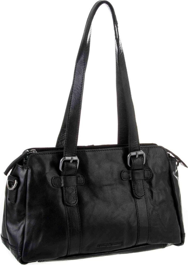 SPIKES & SPARROW Leder Umhängetasche Schultertasche Bronco Produktbild 