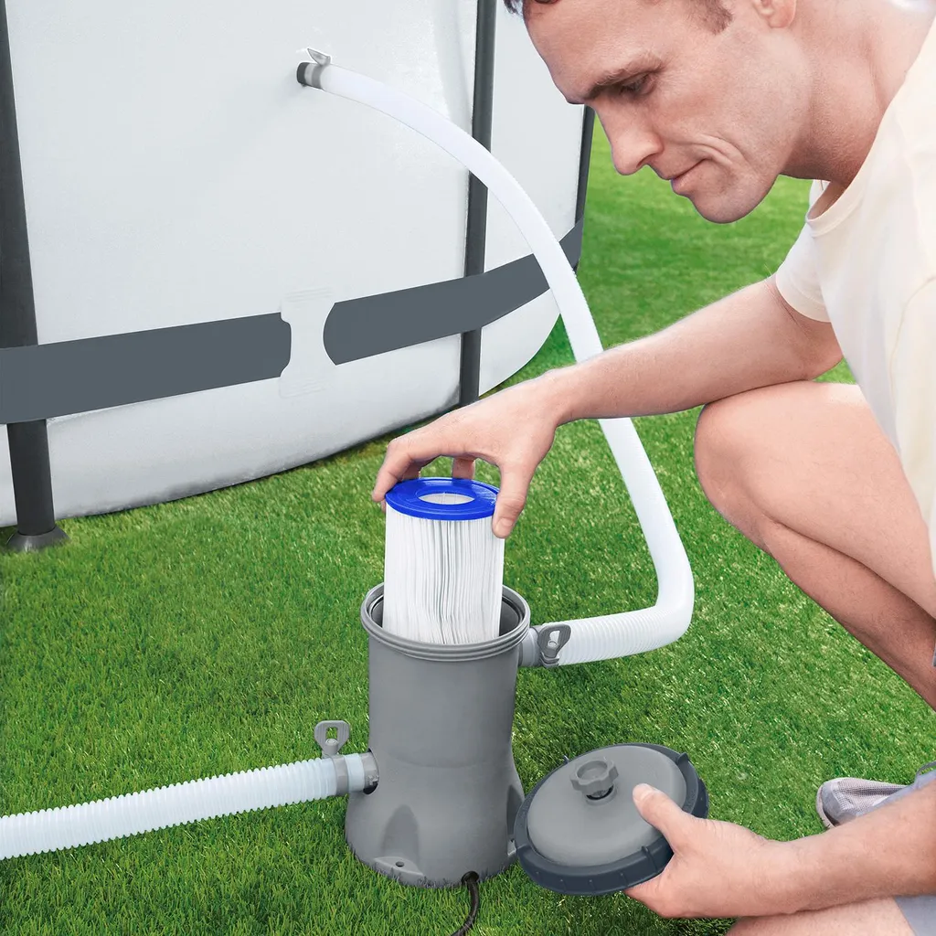 Ricambio Filtro Piscina Tipo II - Acqua Pulita per Pompe 3.028 L/h - 19