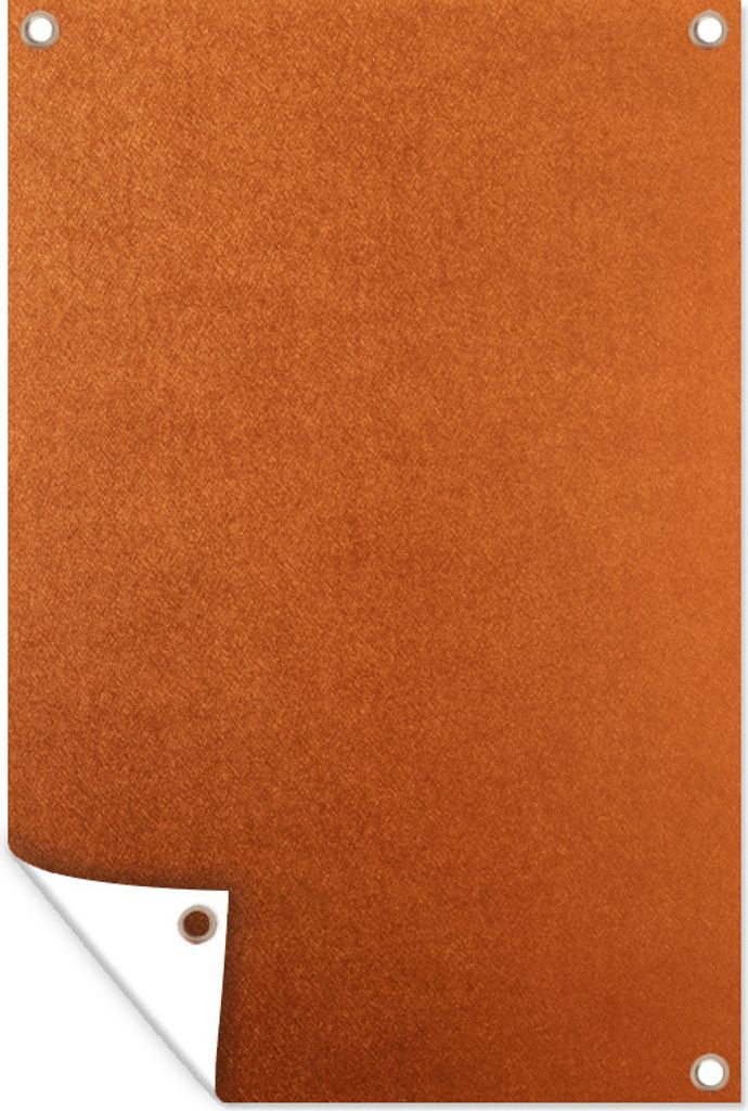 MuchoWow 80x120 cm Outdoor-Poster Gartendeko Sichtschutz Garten Poster für den Garten Papier mit einer Kupferstruktur
