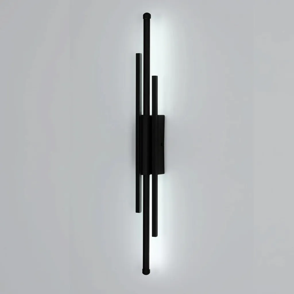 Lampe murale LED design long en aluminium avec 3 modes d'éclairage