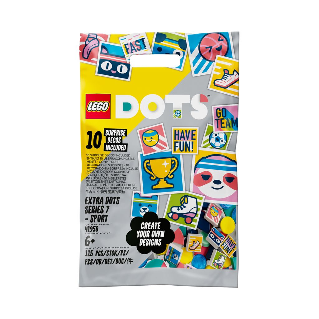 LEGO Dots Extra Serie 7 - Sport 41958 Immagine del prodotto 