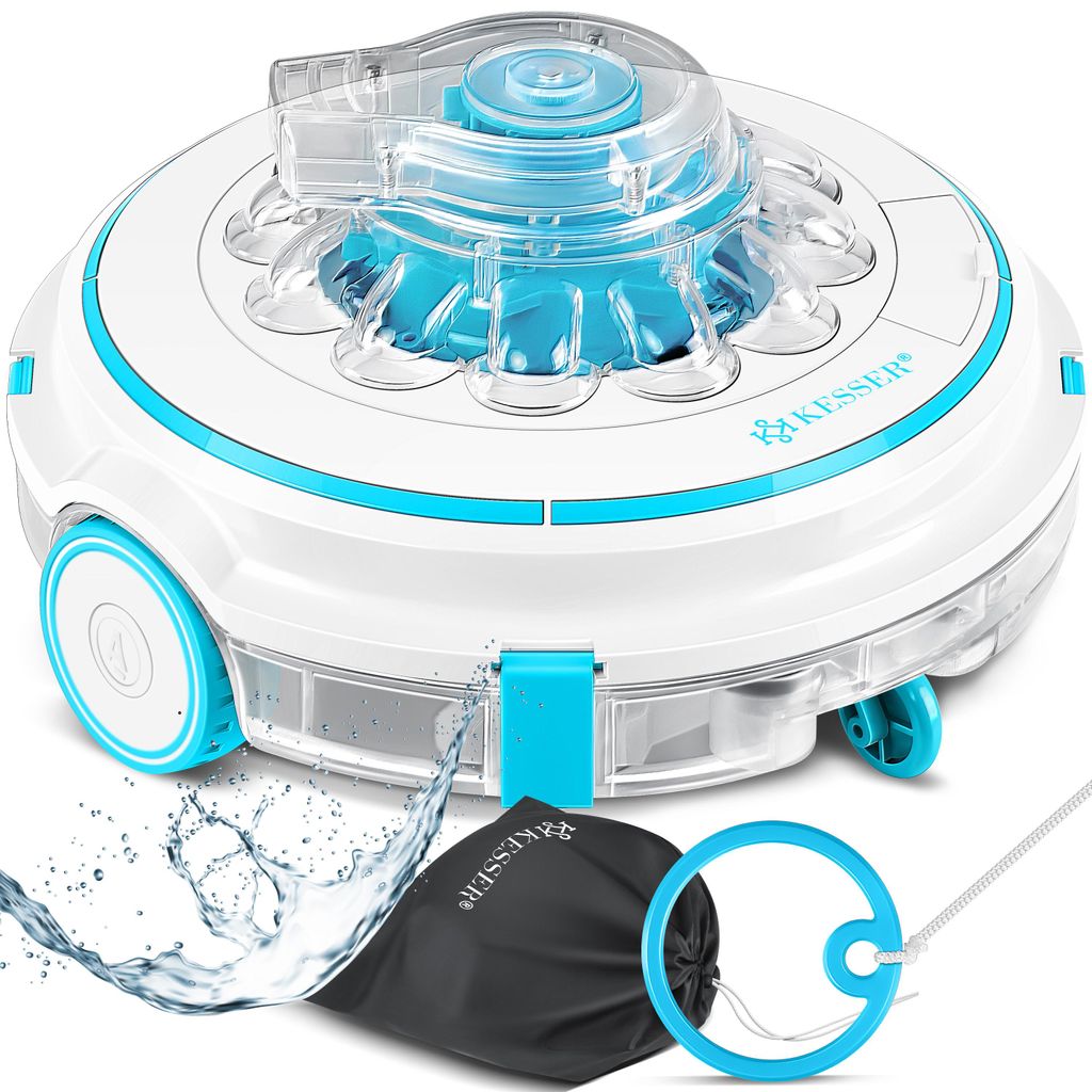 Robot nettoyeur de piscine KESSER® Aqua-9000 à batterie, Image du produit 