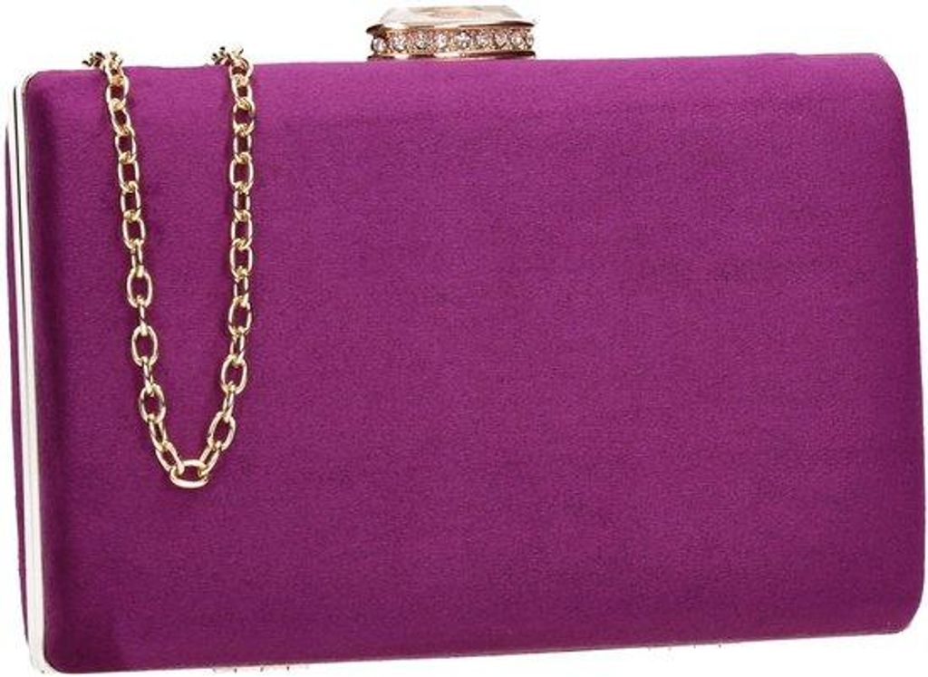 Lederhandtasche für Damen, violet
